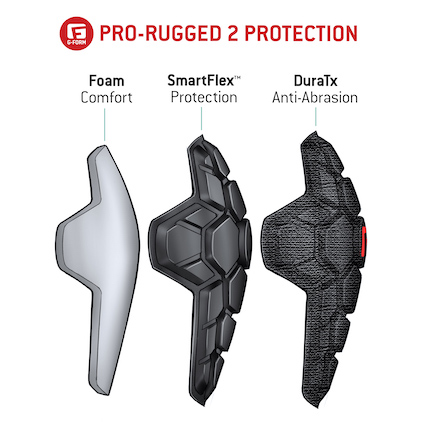 G-Form Pro-Rugged 2 Knee Guards, black, L