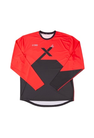 G-Form Pro-X4 LS Bike Jersey - red - XL