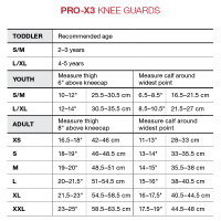 G-Form Pro-X3 Knee Guards - L