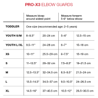 G-Form Pro-X3 Elbow Guards - M