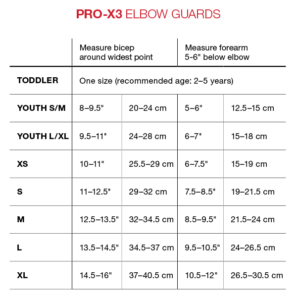 G-Form Pro-X3 Elbow Guards - L
